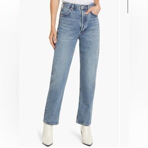 AGOLDE
Women's '90s Pinch High
Waist Straight Leg
Organic Cotton Jeans